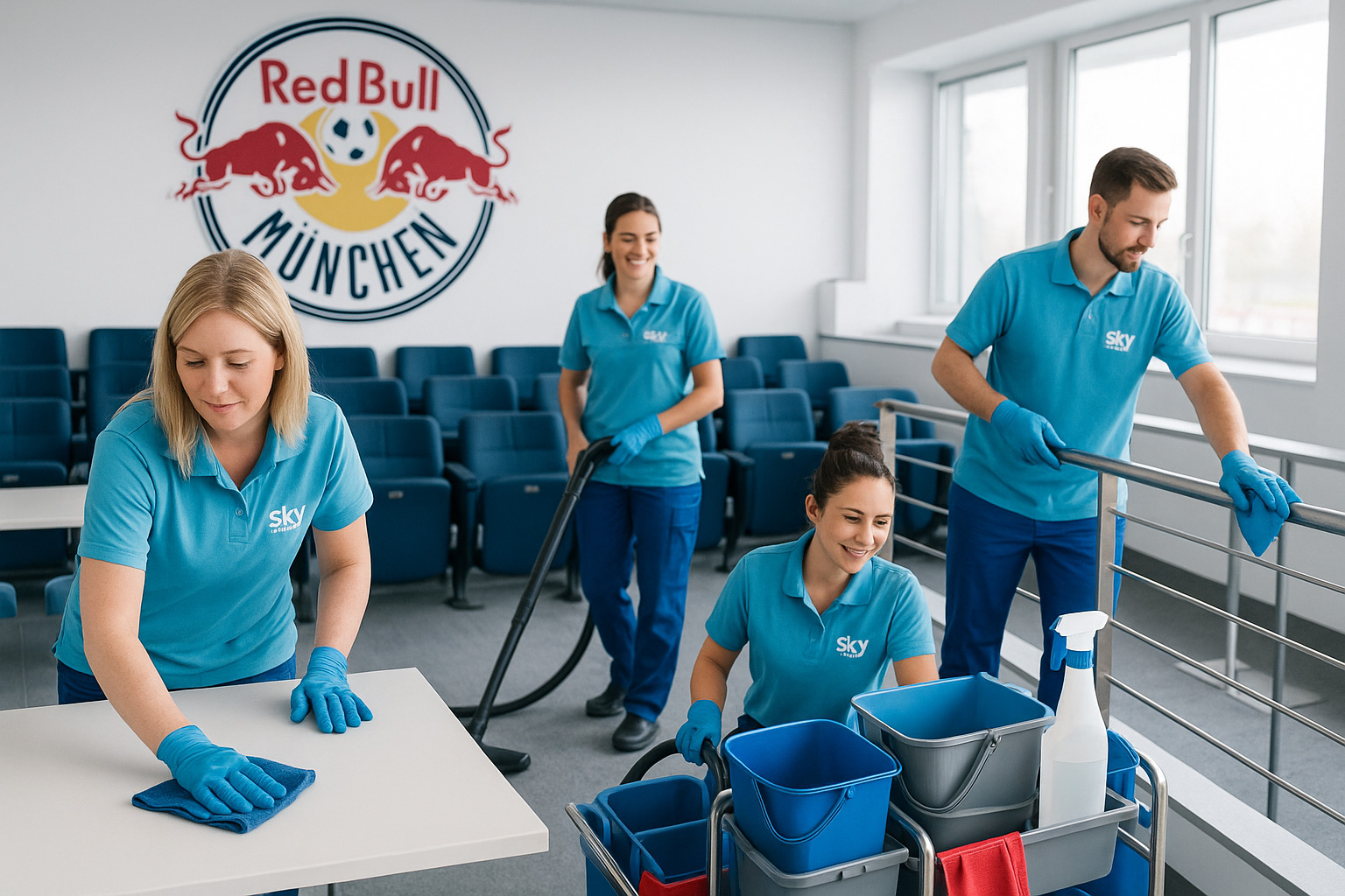 Red Bull München Unterhaltsreinigung