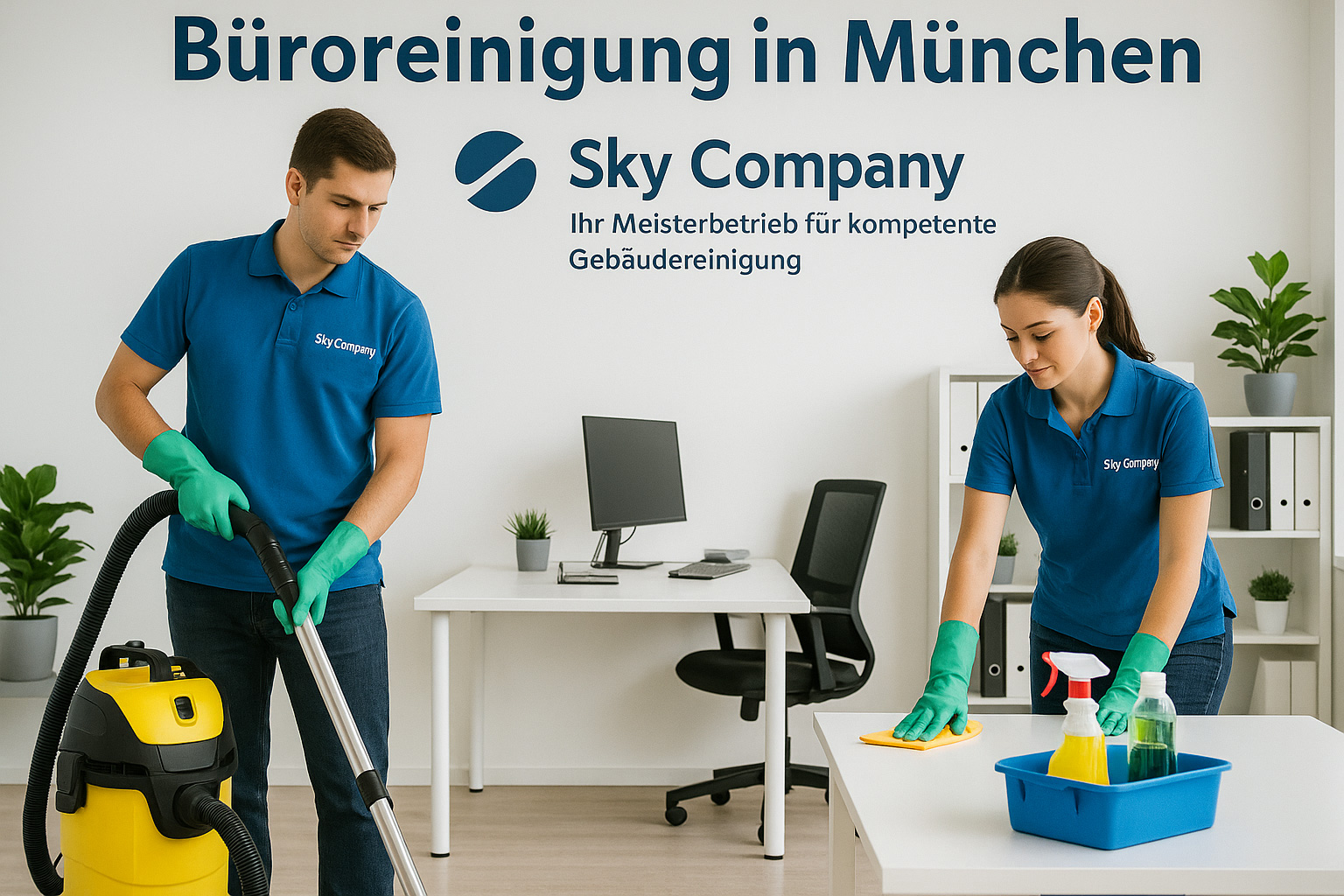 Büroreinigung in München -Sky Company