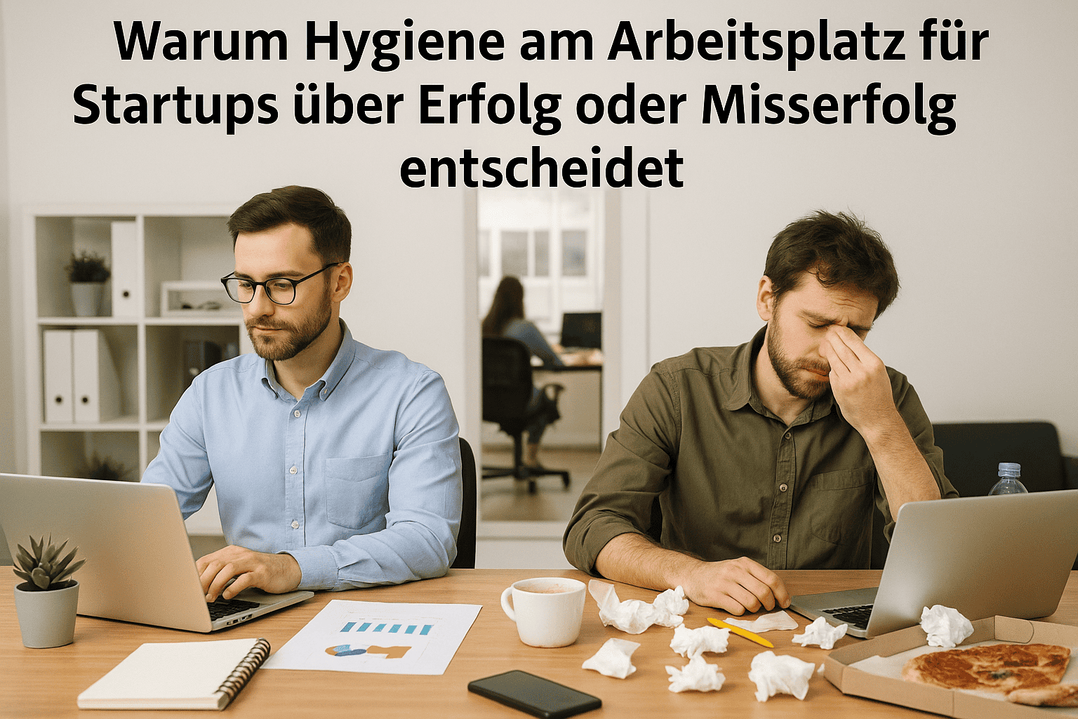 Hygiene im Startup Hygiene am Arbeitsplatz für Startups