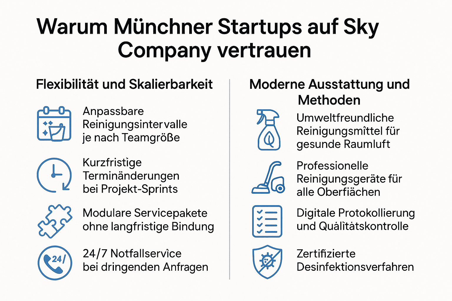 Reinigungsservices München